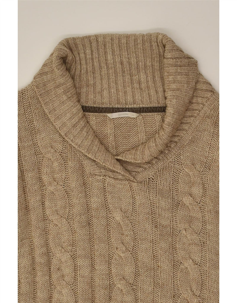 CARRERA Mens Shawl Neck Jumper Sweater XL Brown Acrylic | Vintage Carrera | Thrift | Second-Hand Carrera | Used Clothing | Messina Hembry 