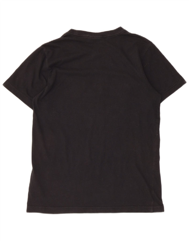 Adidas Mens Graphic T-Shirt Top Small Black Cotton