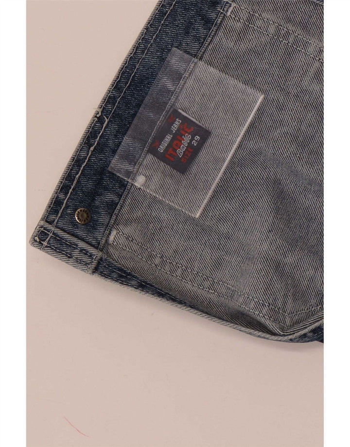 Vintage Womens Dungarees Jeans W29 L33 Blue Cotton