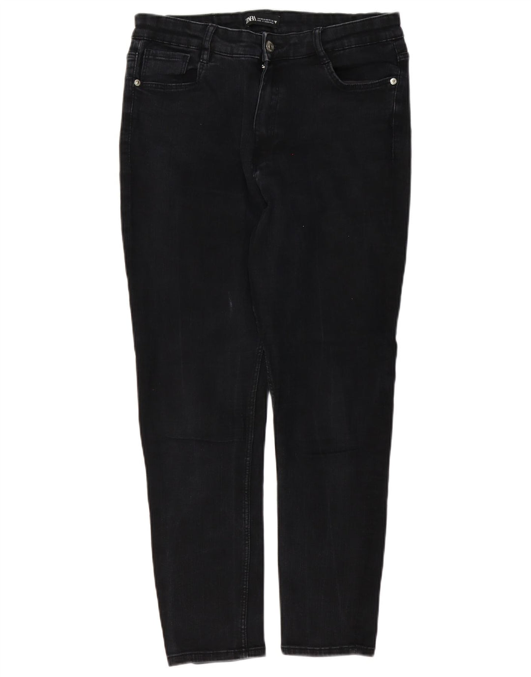 Zara Womens Slim Jeans EU 44 XL W34 L26 Black