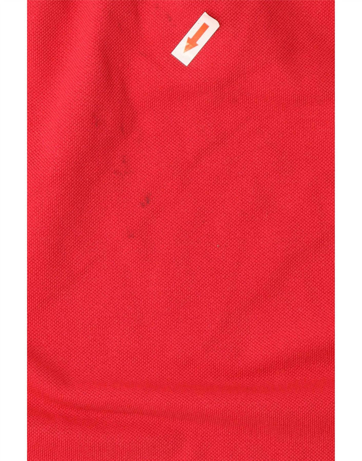 Tommy Hilfiger Mens Polo Shirt Medium Pink Cotton