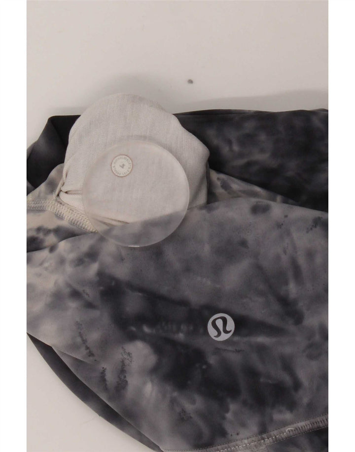 Lululemon Womens Leggings US 4 Small Grey Tie Dye