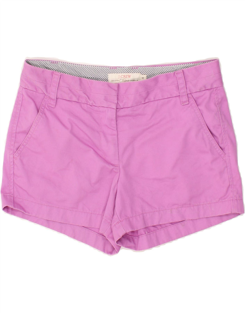 J. CREW Womens Broken In Chino Shorts US 4 Small W30  Pink Cotton | Vintage J. Crew | Thrift | Second-Hand J. Crew | Used Clothing | Messina Hembry 