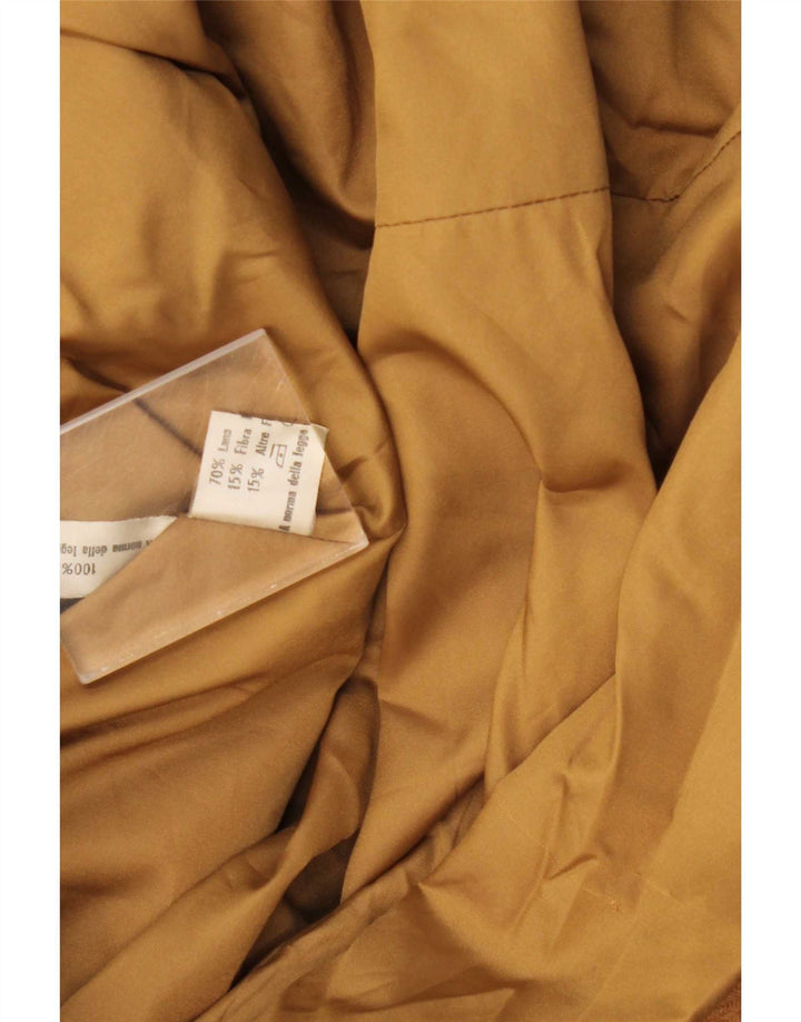 Vintage Womens Overcoat UK 14 Medium Beige Wool