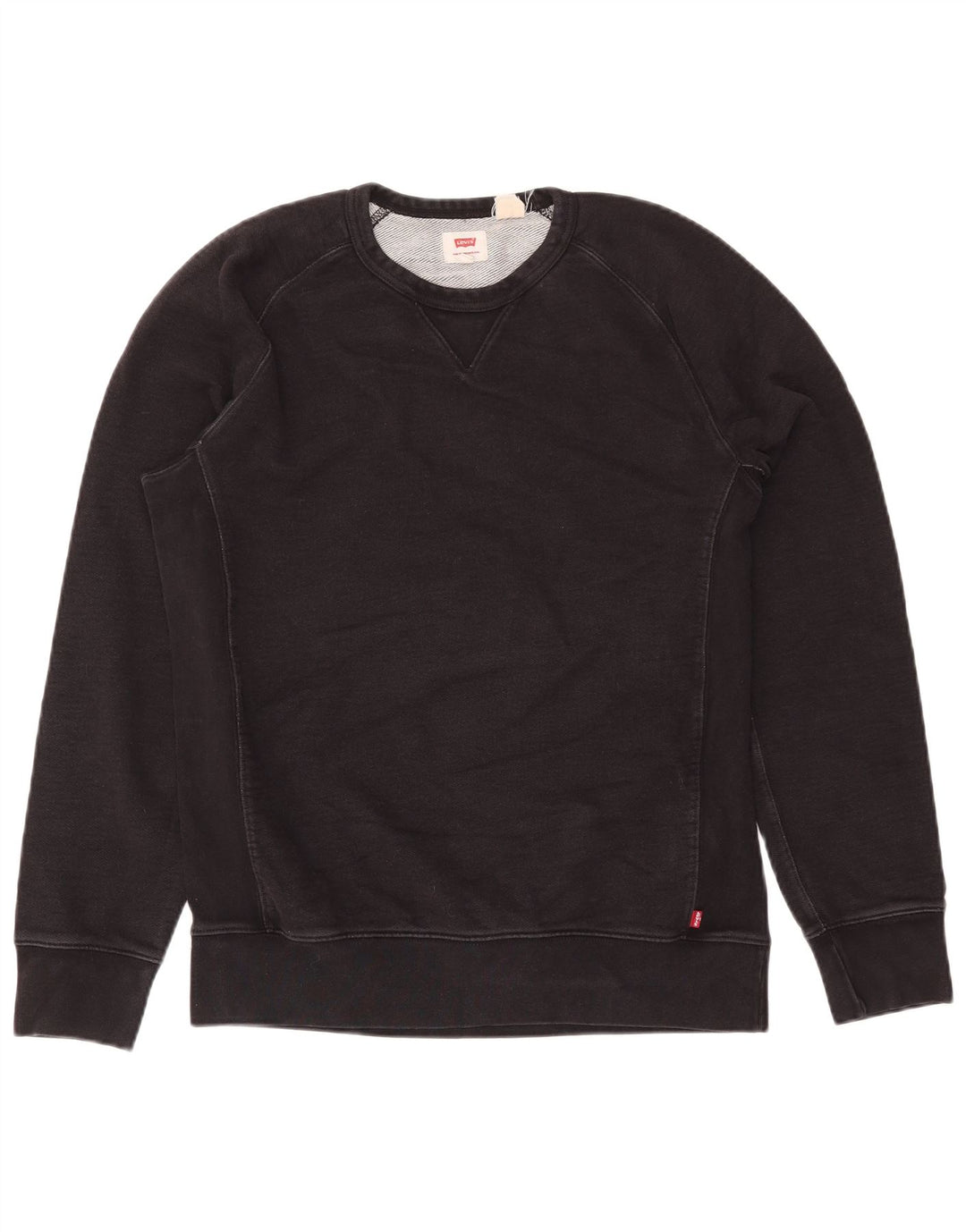 Levi's Mens Sweatshirt Jumper Medium Black Cotton