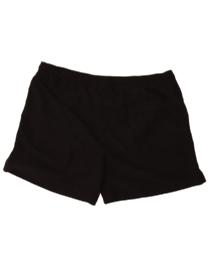 Nike Womens Sport Shorts UK 14/16 Large Black Polyester