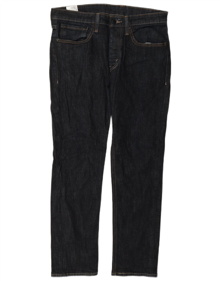 Levi's Mens 511 Slim Jeans W34 L30 Navy Blue Cotton