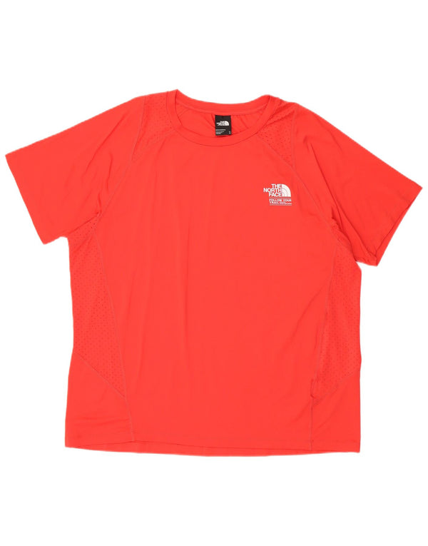 The North Face Mens Graphic T-Shirt Top XL Red Nylon