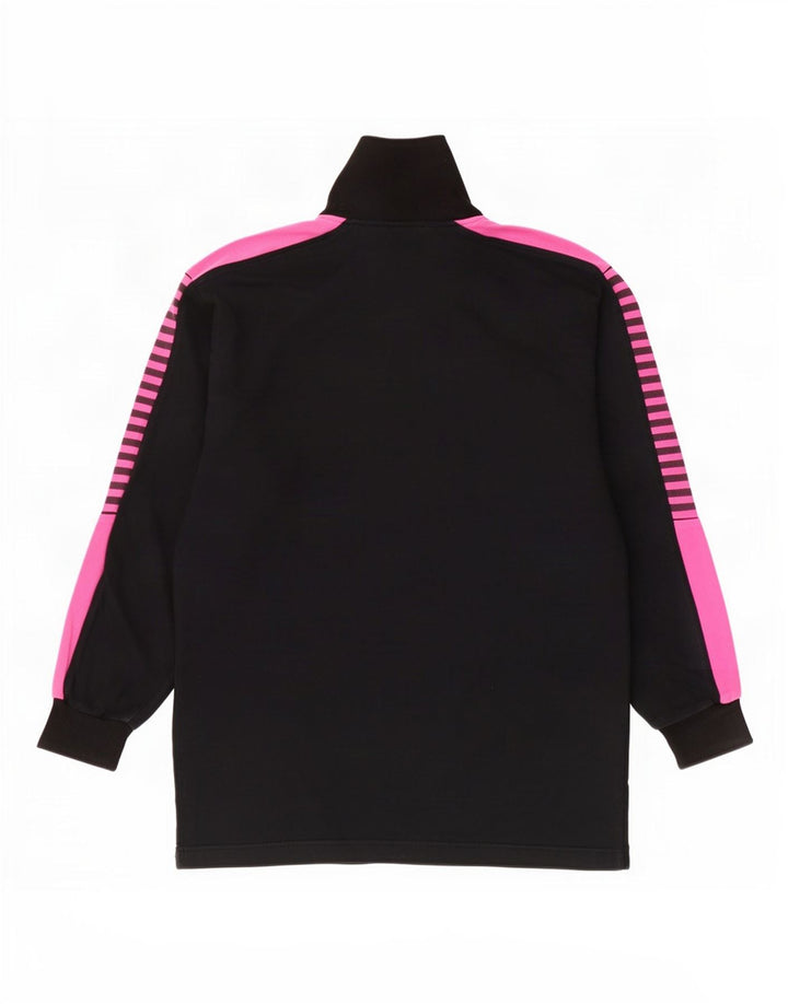 Opera By Richards Womens Graphic Top Long Sleeve EU 40 Medium Black