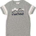 ELLESSE Boys Graphic T-Shirt Top 7-8 Years Grey Cotton | Vintage Ellesse | Thrift | Second-Hand Ellesse | Used Clothing | Messina Hembry 