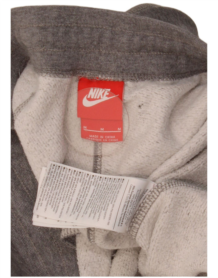 Nike Mens Tracksuit Trousers Joggers Medium Grey Cotton