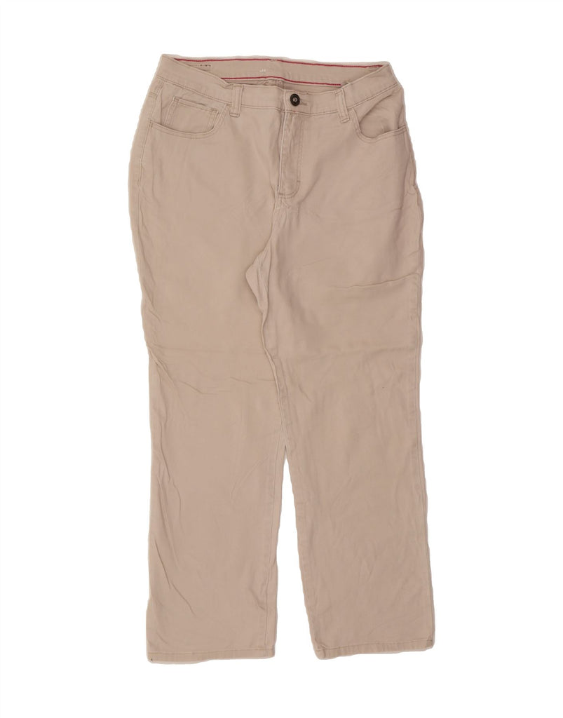 LEE Womens Classic Fit Straight Jeans US 10 Large W30 L26 Beige Cotton Vintage Lee and Second-Hand Lee from Messina Hembry 