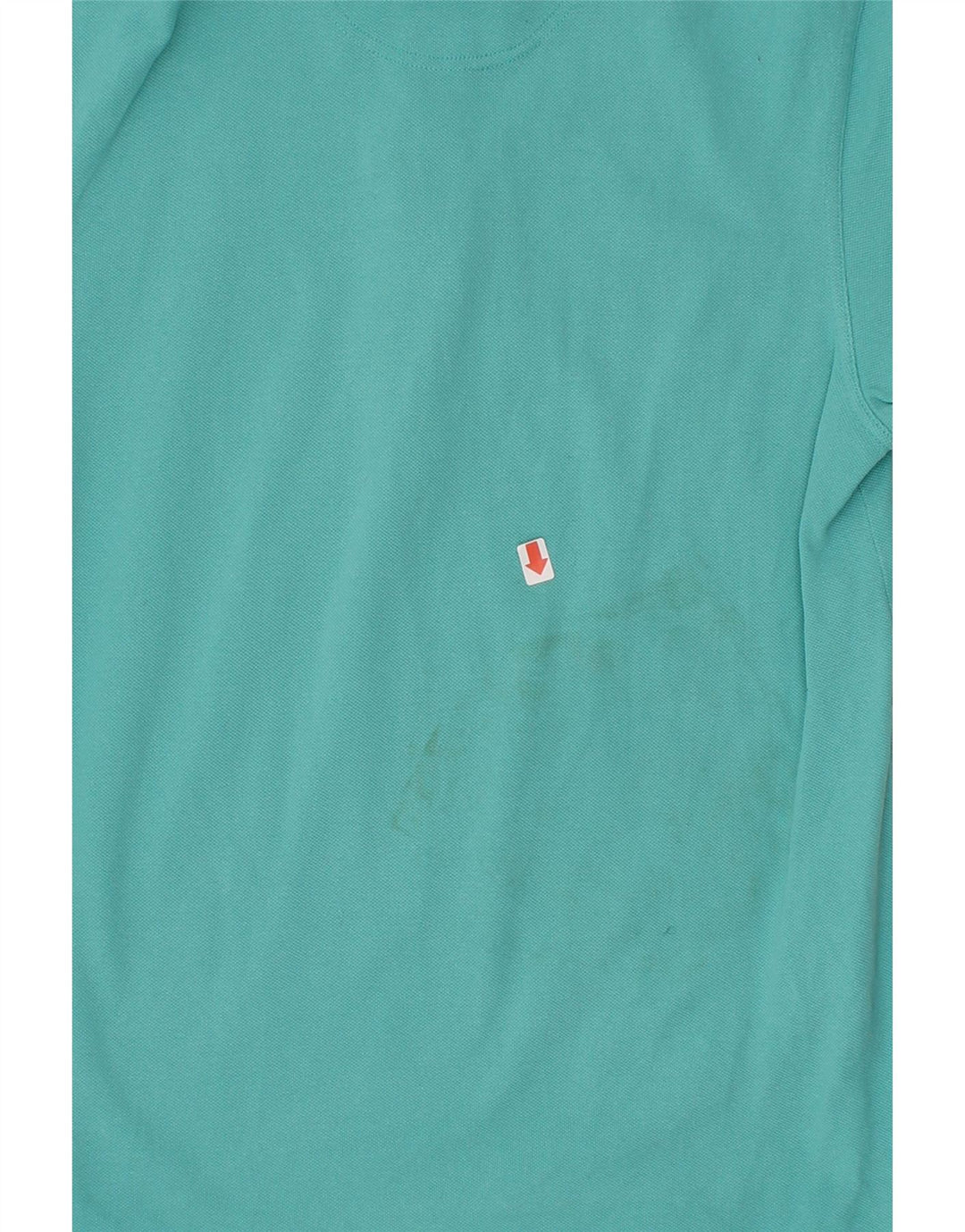 BARBOUR Mens Polo Shirt Small Turquoise Cotton Vintage Barbour and Second-Hand Barbour from Messina Hembry 