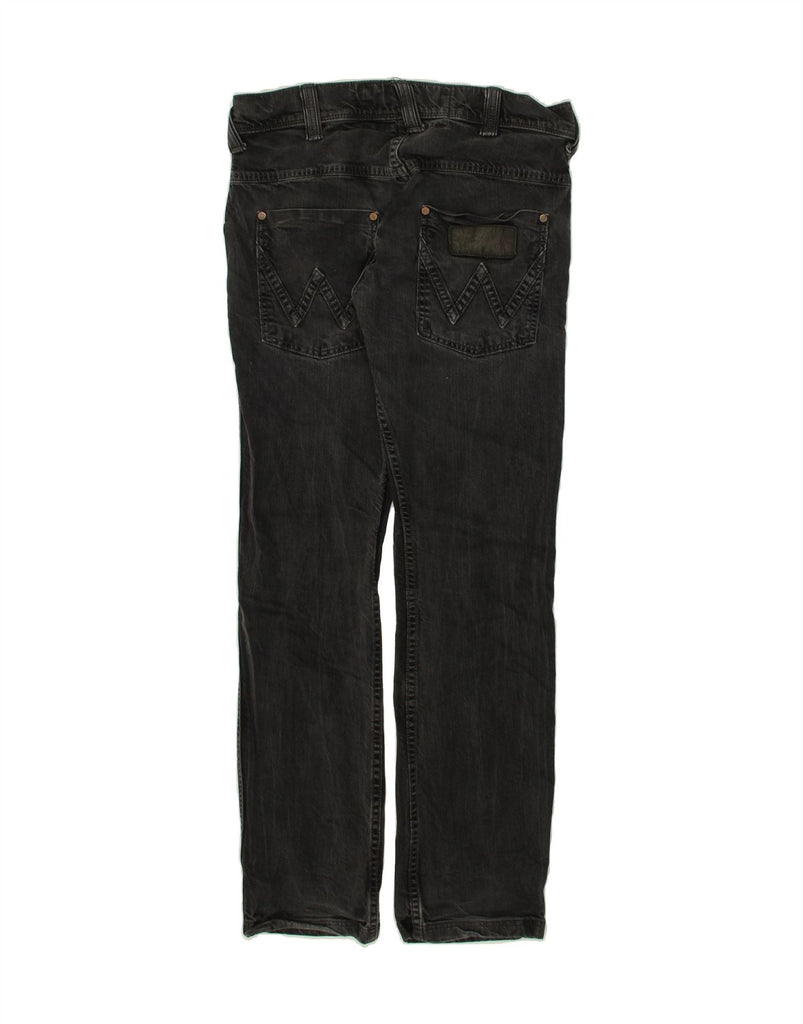 WRANGLER Womens Spencer Straight Jeans W31 L32  Black Cotton Vintage Wrangler and Second-Hand Wrangler from Messina Hembry 