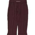REEBOK Womens Capri Tracksuit Trousers UK 12 Medium Burgundy Vintage Reebok and Second-Hand Reebok from Messina Hembry 