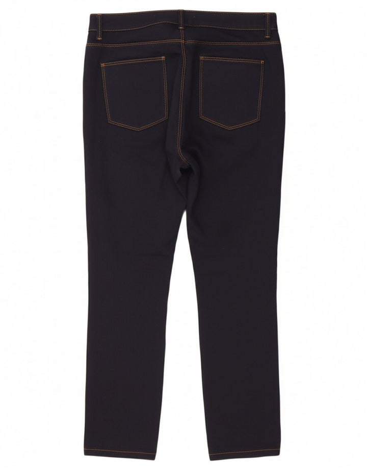 PHASE EIGHT Womens Slim Jeans UK 12 Medium W28 L27 Navy Blue Cotton