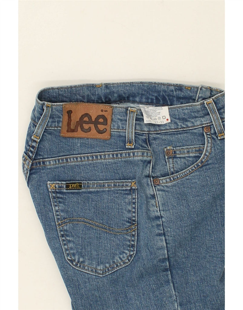 LEE Womens Straight Jeans W27 L33 Blue Cotton | Vintage Lee | Thrift | Second-Hand Lee | Used Clothing | Messina Hembry 