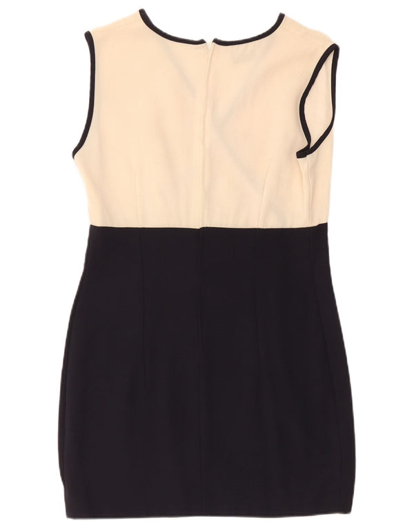 Luisa Spagnoli Womens Sleeveless Sheath Dress IT 44 Medium Black