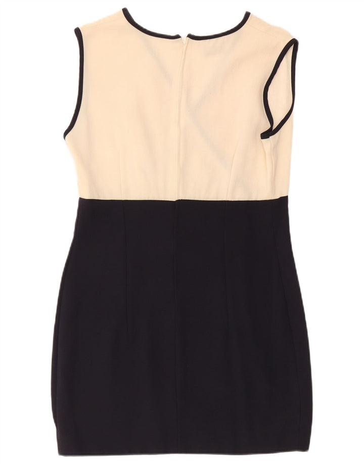 Luisa Spagnoli Womens Sleeveless Sheath Dress IT 44 Medium Black
