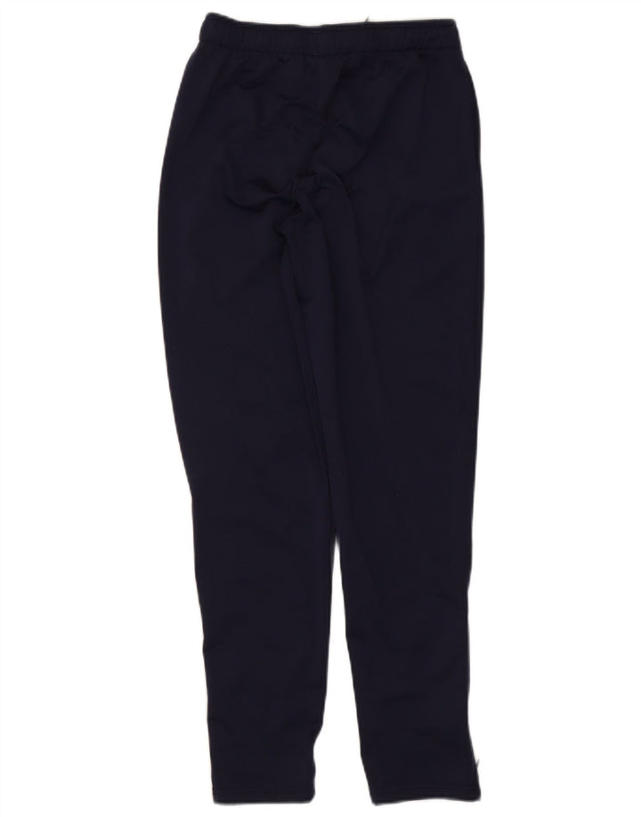 Puma Boys Tracksuit Trousers 13-14 Years Navy Blue Polyester
