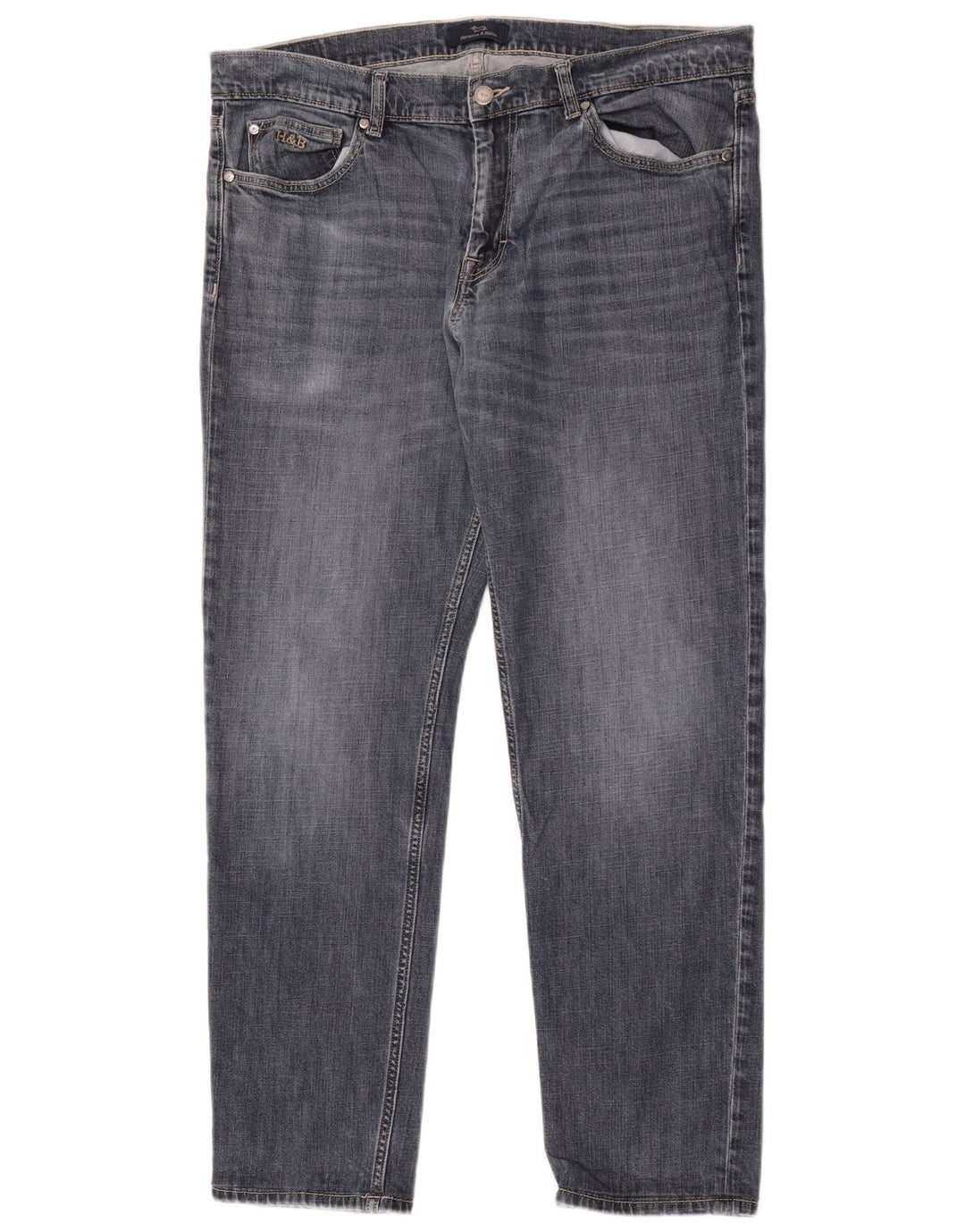 Harmont & Blaine Mens Slim Jeans W36 L31 Blue Cotton