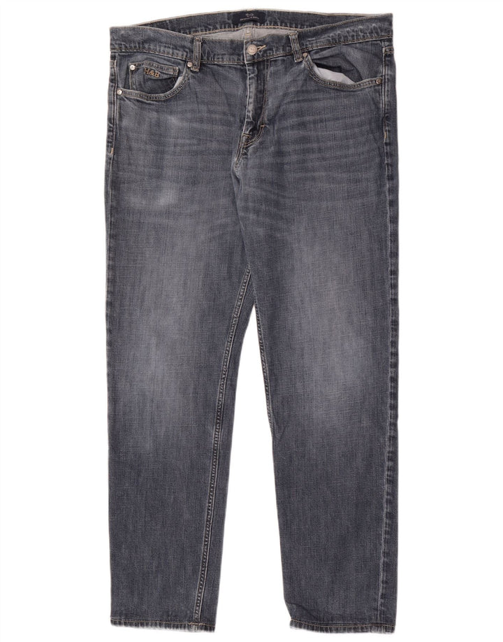 Harmont & Blaine Mens Slim Jeans W36 L31 Blue Cotton
