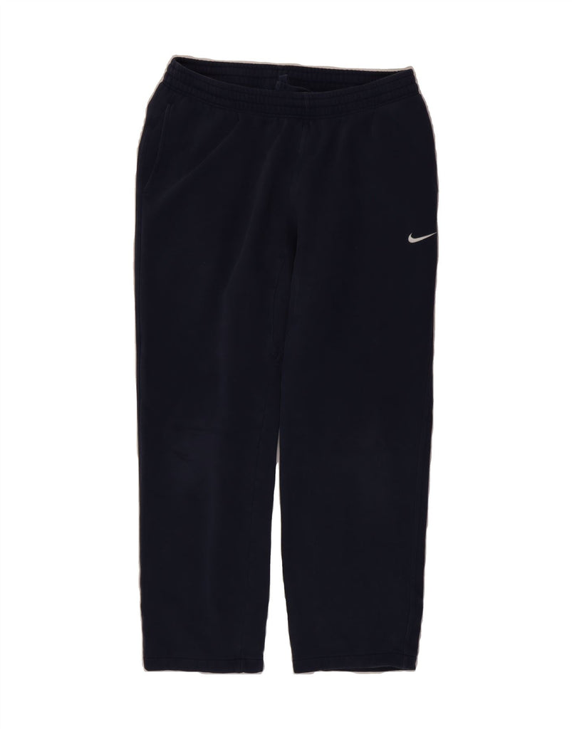 NIKE Mens Tracksuit Trousers Large  Navy Blue Cotton Vintage Nike and Second-Hand Nike from Messina Hembry 