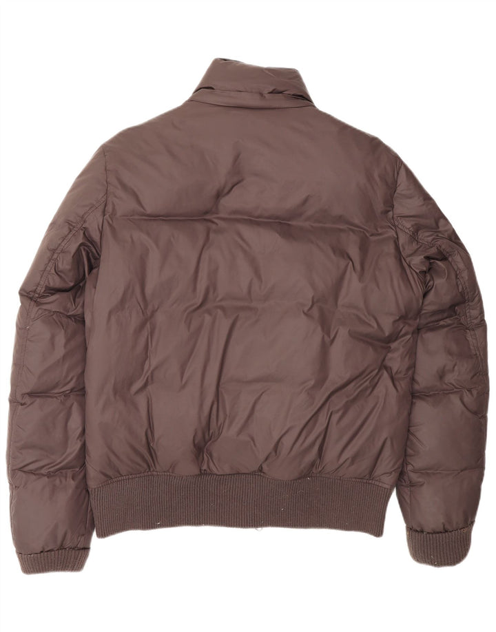 Sergio Tacchini Womens Padded Jacket IT 48 XL Brown Polyamide