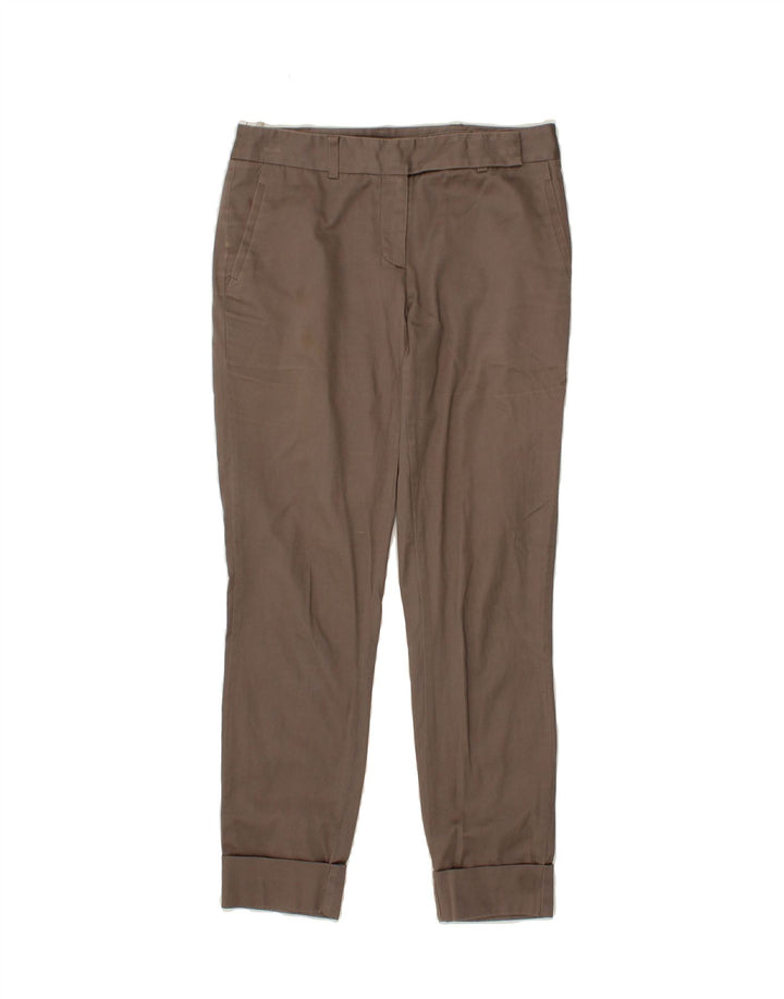 OASIS Womens Slim Fit Chino Trousers US 8 Medium W26 L27 Brown Vintage Oasis and Second-Hand Oasis from Messina Hembry 