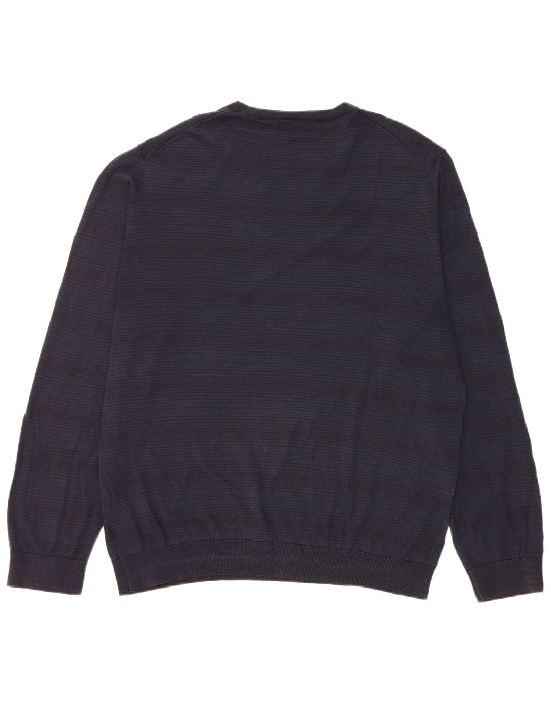Marks & Spencer Mens Autograph Crew Neck Jumper Sweater Large Navy Blue