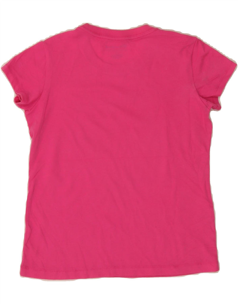 CHAMPION Girls Graphic T-Shirt Top 9-10 Years Medium Pink Vintage Champion and Second-Hand Champion from Messina Hembry 