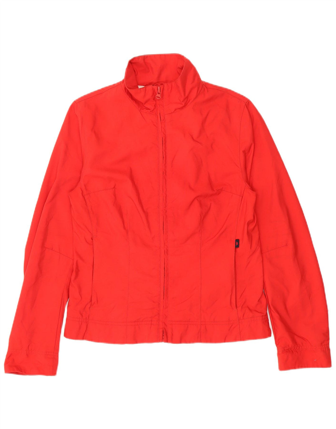Kappa Womens Rain Jacket UK 10 Small Red Polyamide