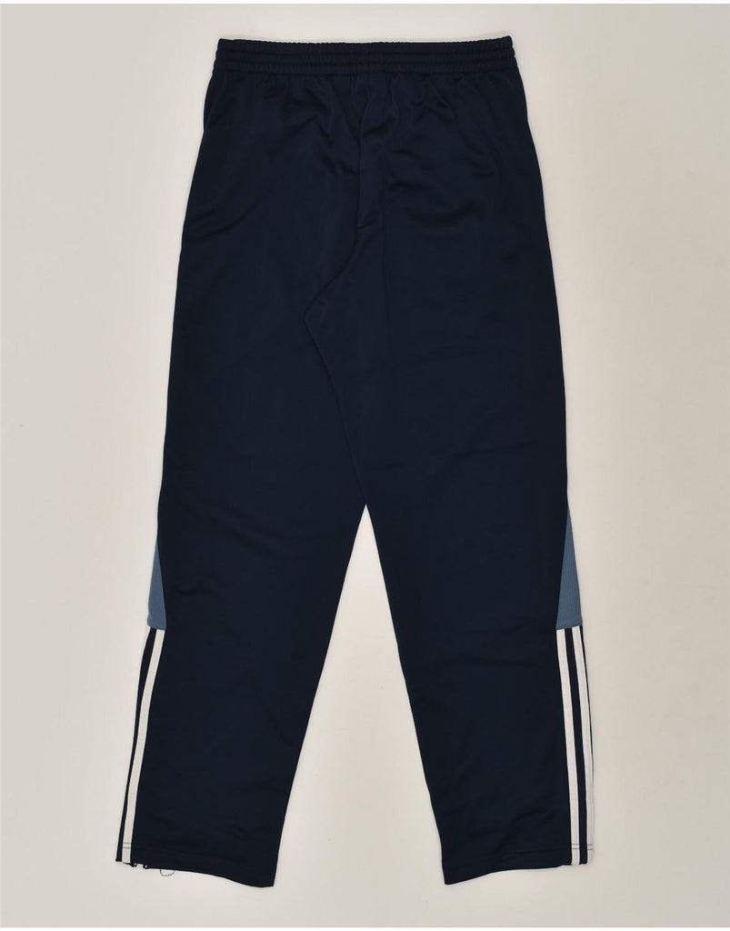 ADIDAS Mens Tracksuit Trousers UK 36/38 Small Navy Blue Polyester | Vintage Adidas | Thrift | Second-Hand Adidas | Used Clothing | Messina Hembry 