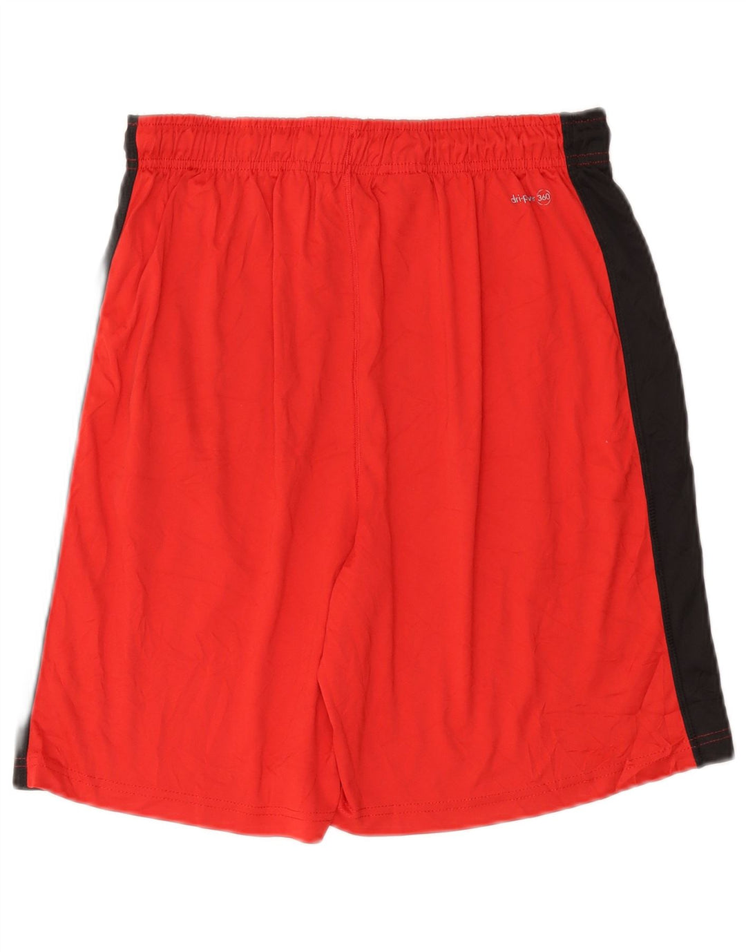 RUSSELL ATHLETIC Mens Sport Shorts Medium Red Colourblock Polyester