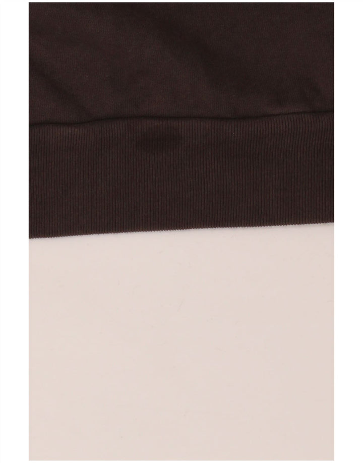 Calvin Klein Jeans Mens Graphic Sweatshirt Jumper Small Brown Cotton