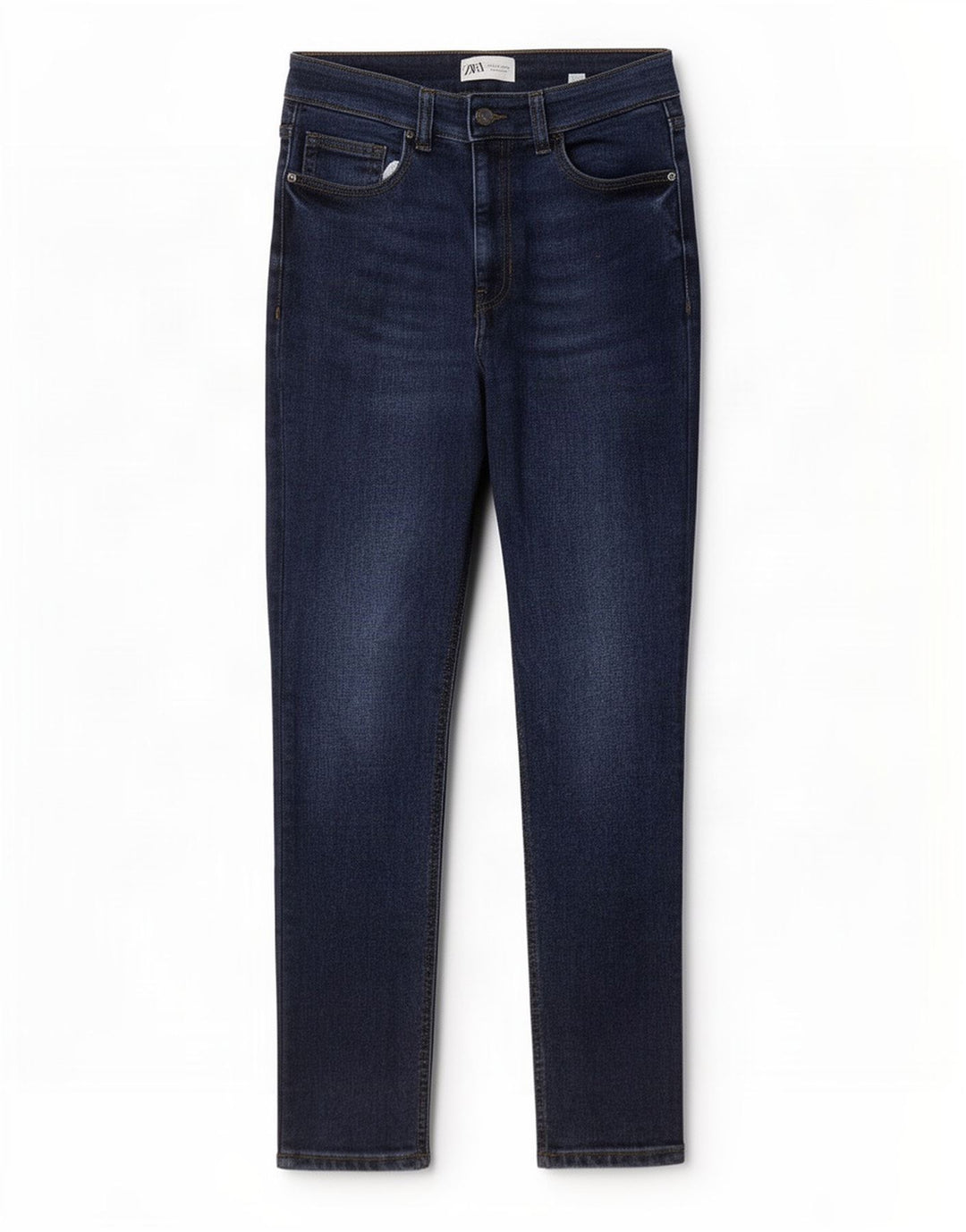 Zara Womens Slim Jeans Medium W28 L27 Blue Cotton