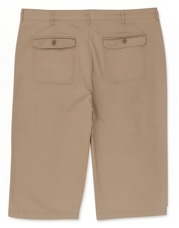 Marks & Spencer Mens Bermuda Shorts Large W36 Beige Cotton