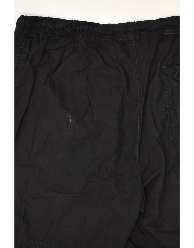 JULES Mens Sport Shorts Large Black Cotton | Vintage Jules | Thrift | Second-Hand Jules | Used Clothing | Messina Hembry 