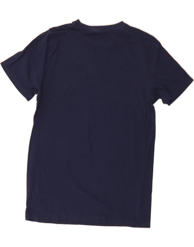 PUMA Mens Graphic T-Shirt Top Small Navy Blue Vintage Puma and Second-Hand Puma from Messina Hembry 