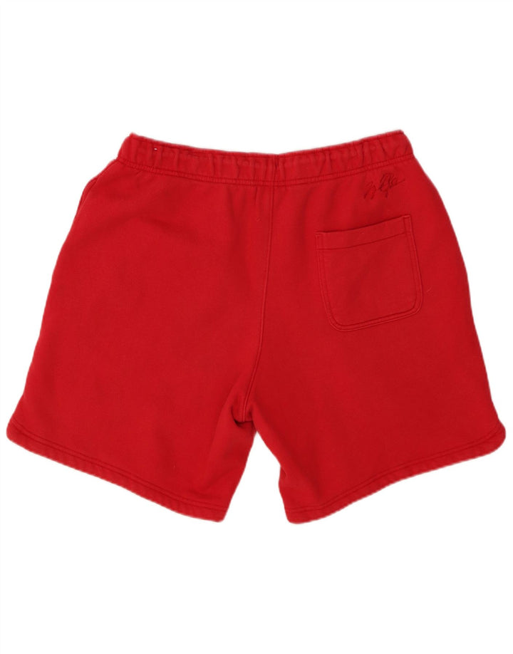 JORDAN Mens Sport Shorts Large  Red Cotton