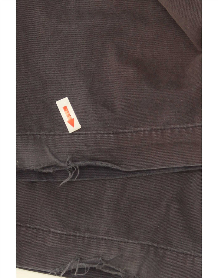 Marks & Spencer Mens Blue Harbour Straight Chino Trousers W34 L33 Grey