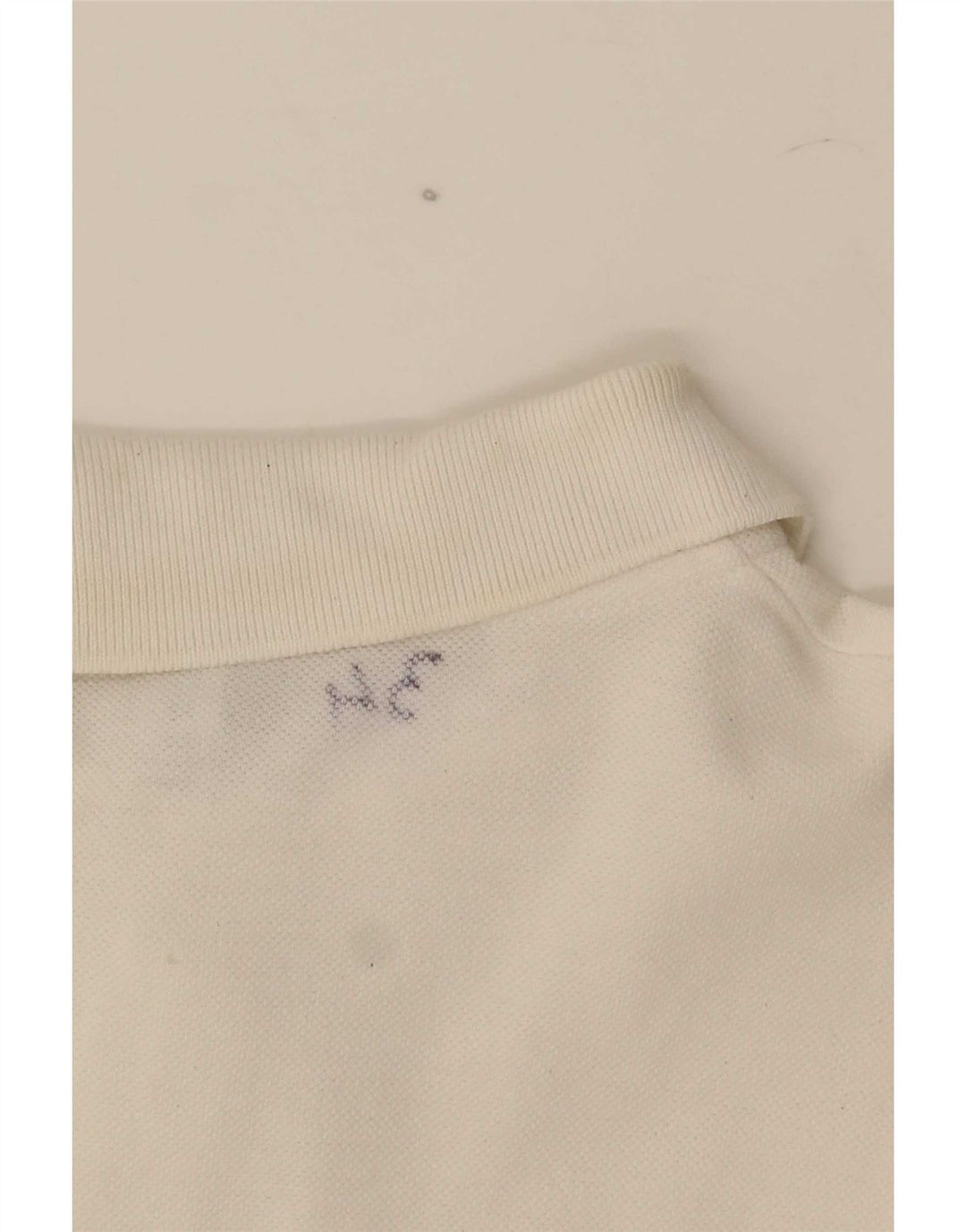 Moschino Mens Polo Shirt Medium White Cotton