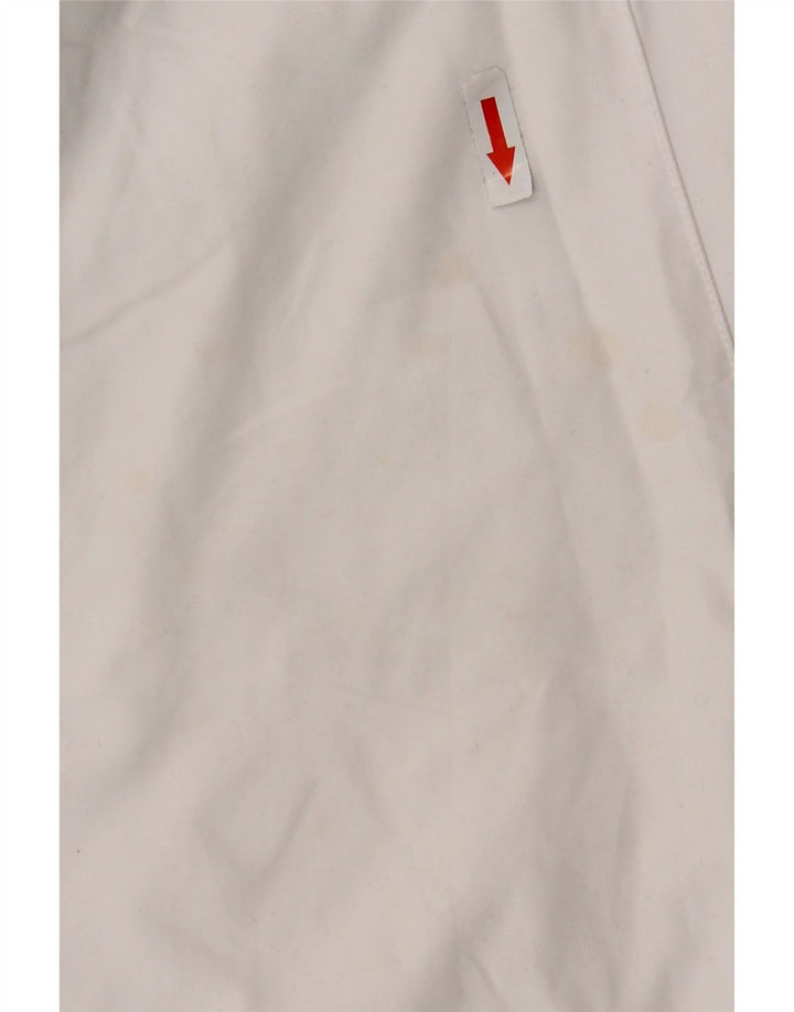 Asics Mens Sport Shorts Large  White Colourblock Polyester