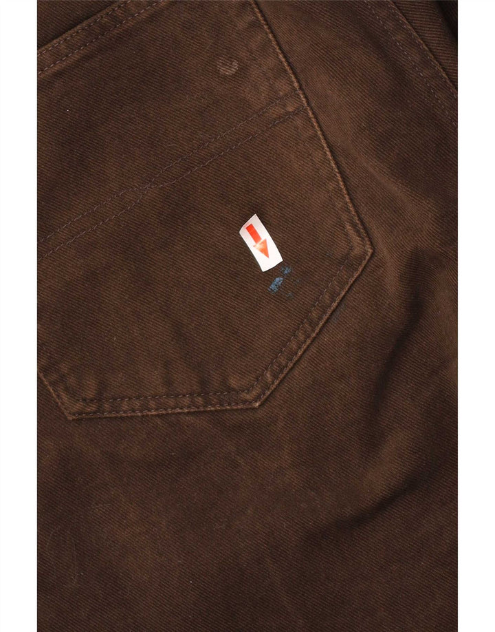 Gant Mens Regular Casual Trousers  W36 L32 Brown Cotton
