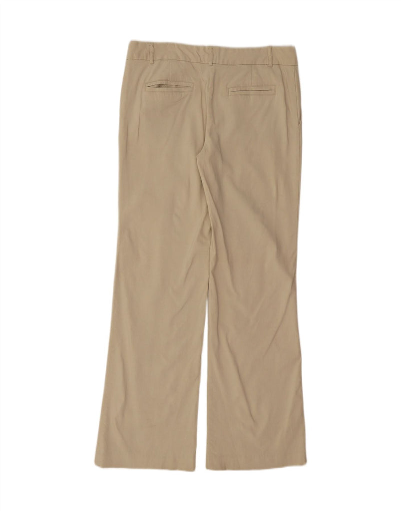 MOSSIMO Womens Bootcut Chino Trousers US 10 Medium W32 L30 Beige Rayon Vintage Mossimo and Second-Hand Mossimo from Messina Hembry 