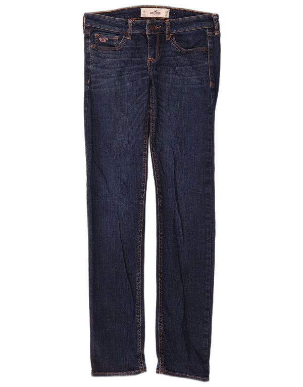 Hollister Womens Skinny Jeans US 3 XS W26 L33 Navy Blue Cotton