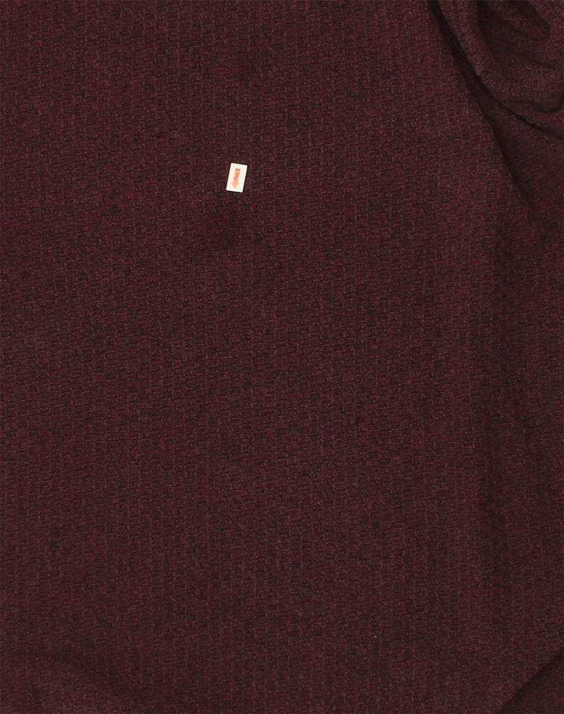 JACK & JONES Mens Crew Neck Jumper Sweater XL Maroon Cotton | Vintage Jack & Jones | Thrift | Second-Hand Jack & Jones | Used Clothing | Messina Hembry 