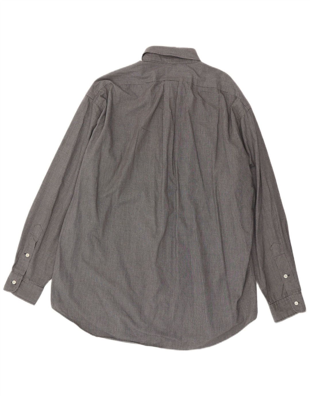 Polo Ralph Lauren Mens Blaire Shirt Large Grey Gingham Cotton