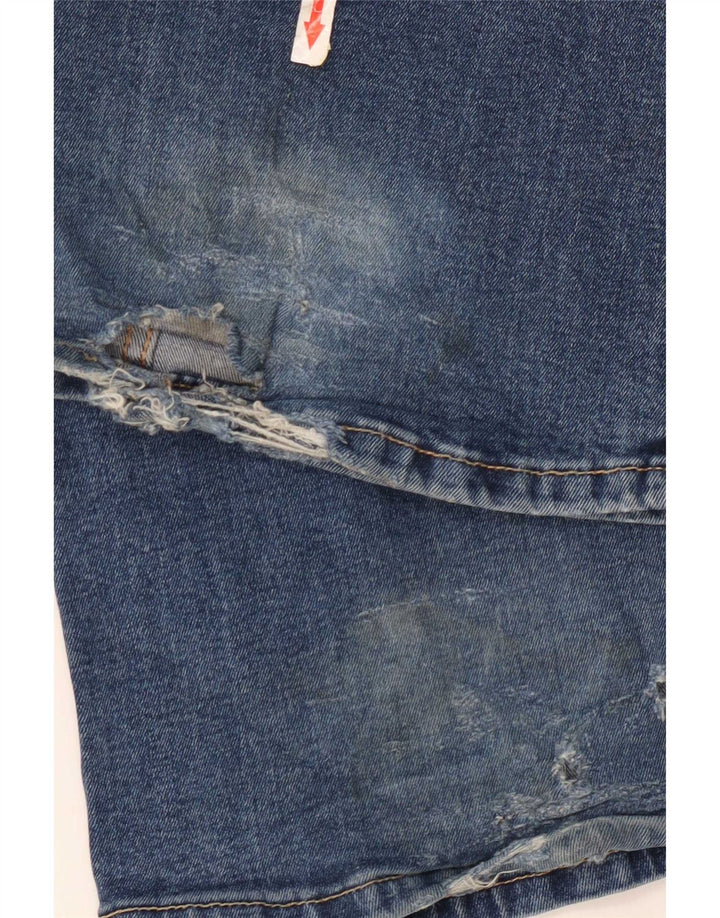 Zara Womens Flared Jeans EU 38 Small W28 L36 Blue