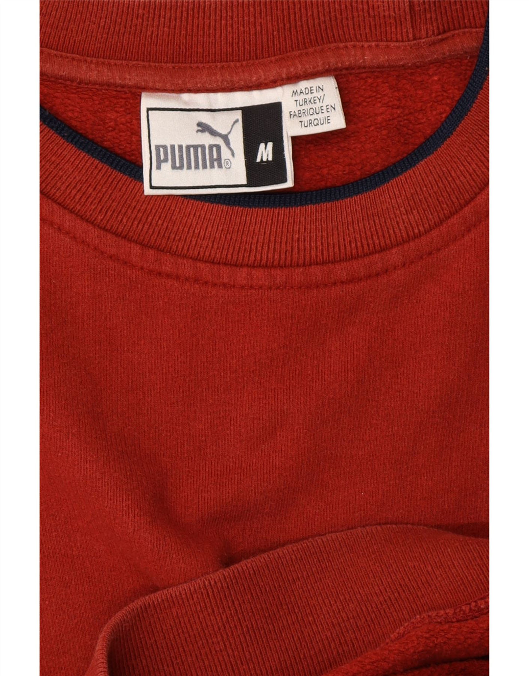 PUMA Mens Sweatshirt Jumper Medium Red
